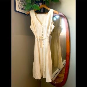 Off White Vintage Dress